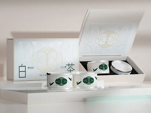 安吉白茶礼盒设计